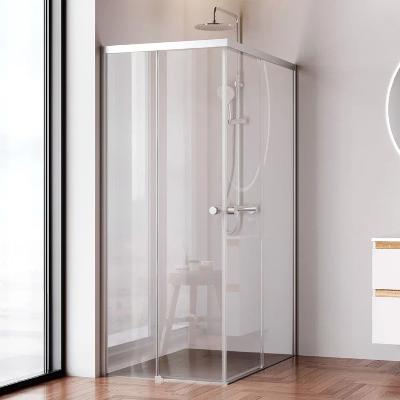 Душевое ограждение без поддона 120х80 AM.PM X-Joy W94G-403-12080-MT профиль серебристый