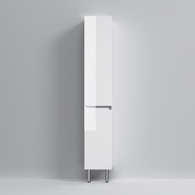 Шкаф-пенал для ванной 35 AM.PM Above M9XCSR0352WG напольный, правый, белый глянцевый