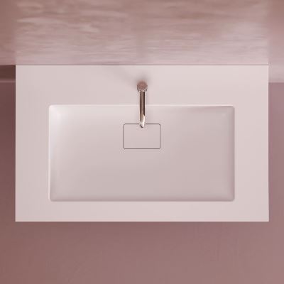 Раковина мебельная 80 AM.PM Libre M60WPC080SWM белая встраиваемая