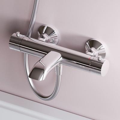 Смеситель для ванны и душа AM.PM Libre F6050000 термостат хром