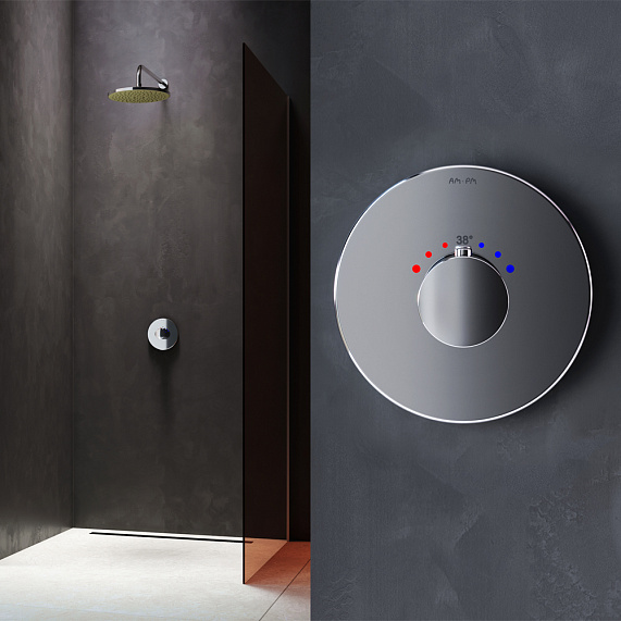 Термостат AM.PM Like F8075500 хром встраиваемый, модуль MultiDock-1