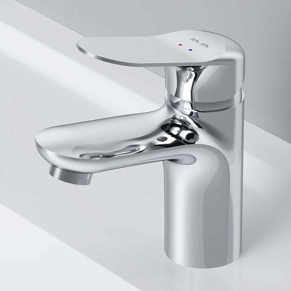 Смеситель для раковины (умывальника) AM.PM Sunny F85C02100 хром-2