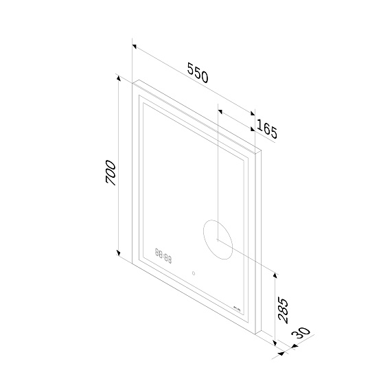 Мебель для ванной 45 AM.PM X-Joy напольная, белый глянец напольная-7