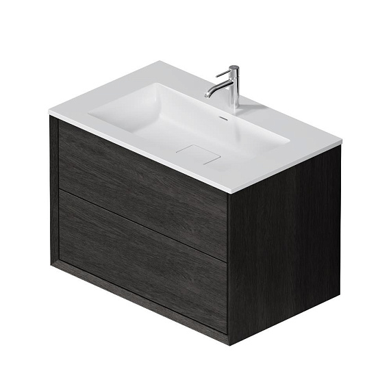 База под раковину 80 AM.PM Libre M60FHX0802OF подвесная под дерево-10