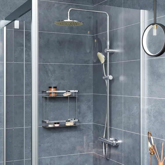 Секция ванны и душа AM.PM Gem WK90DJ-2