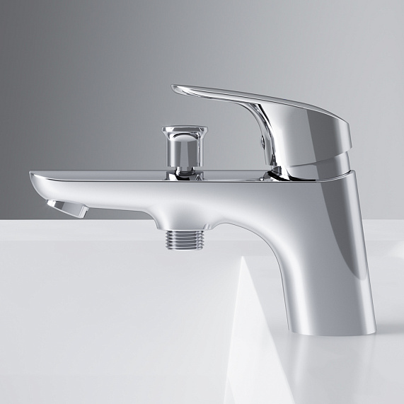 Смеситель для ванны и душа AM.PM Like F8010232 на борт, хром-2