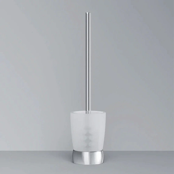 Ершик для унитаза AM.PM Sensation A3033200 со стеклянной напольной подставкой, хром-3