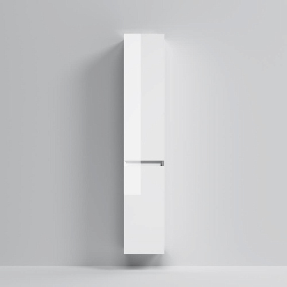 Шкаф-пенал для ванной 35 AM.PM Above M9XCHR0352WG навесной правый белый глянцевый-2