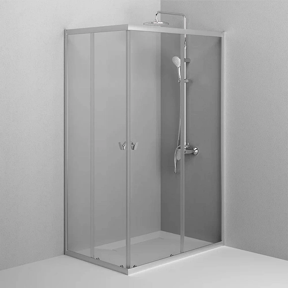 Душевое ограждение без поддона 120x80 AM.PM Sunny W87G-403-12080-MT профиль серебристый-3