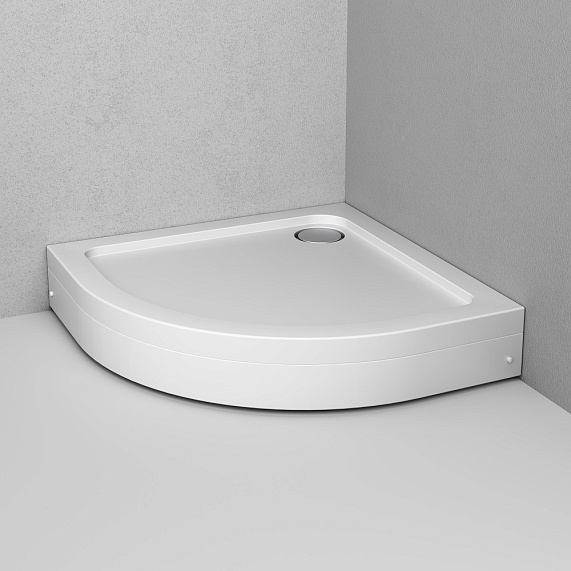 Душевой уголок с поддоном 90x90 AM.PM X-Joy W88G-205-090MT64 прозрачное стекло, профиль серебристый-2