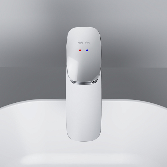 Смеситель для раковины (умывальника) AM.PM Spirit 2.0 F70A92200 высокий с донным клапаном, хром-3