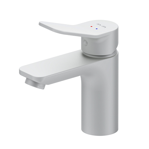 Смеситель для раковины (умывальника) AM.PM X-Joy F85A02133 белый-8