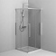Душевое ограждение без поддона 90x90 AM.PM Func W84G-403-9090-MT профиль серебристый
