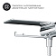 Гигиенический душ со смесителем AM.PM Like F0202600 хром встраиваемый, полка, шланг 1200, держатель туалетной бумаги