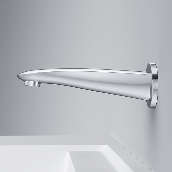 Встраиваемая душевая система AM.PM Like хром: тропический верхний душ, излив, модуль MultiDock-3