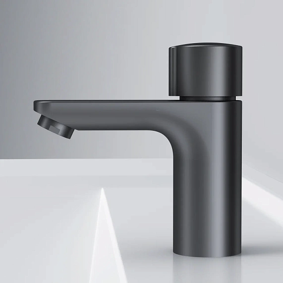 Смеситель для раковины (умывальника) AM.PM X-Joy F85A02522 черный-4