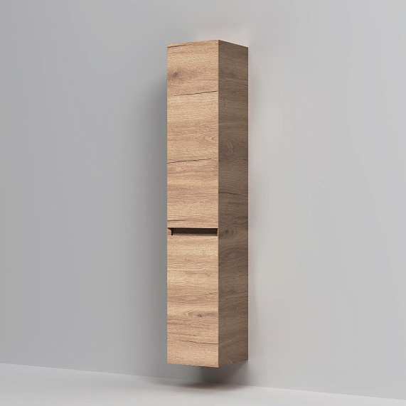 Шкаф-пенал для ванной 35 AM.PM Above M9XCHR0352OF навесной правый под дерево-3