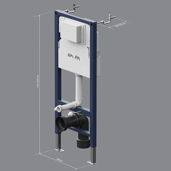 Инсталляция для подвесного унитаза AM.PM PrimeFit I012709-6