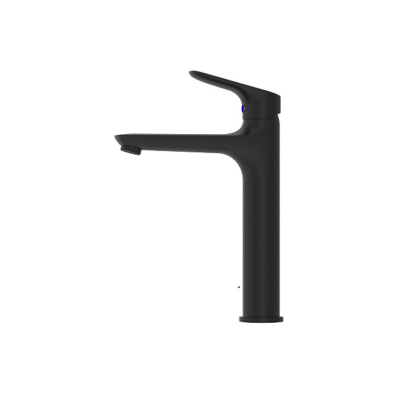 Смеситель для раковины (умывальника) Damixa Jupiter 770250301 высокий, черный-5