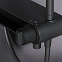 Душевая система AM.PM X-Joy F0785A722 стойка с тропическим душем, смесителем, изливом, черная матовая