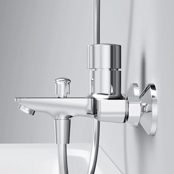 Смеситель для ванны и душа AM.PM X-Joy F85A10500 хром-4