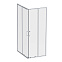 Душевое ограждение без поддона 120x80 AM.PM Above W9XG-403-12080-MT профиль серебристый