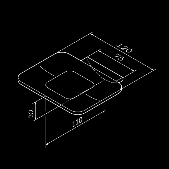 Мыльница стеклянная настенная AM.PM Inspire 2.0 A50A34200 хром-5