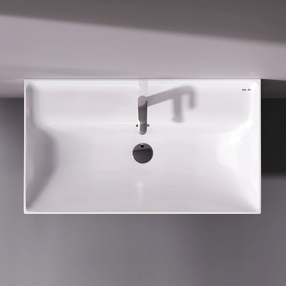 Раковина мебельная 80 AM.PM Above M9XWCC0800WG белая встраиваемая