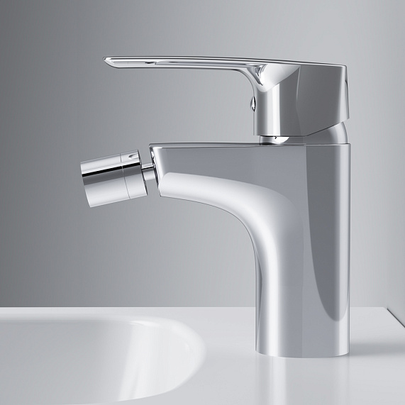 Смеситель для биде AM.PM Gem F90A83100 с донным клапаном, хром-2