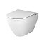 Унитаз подвесной AM.PM Spirit 2.0 C701700MWSC безободковый с сиденьем микролифт, белый матовый