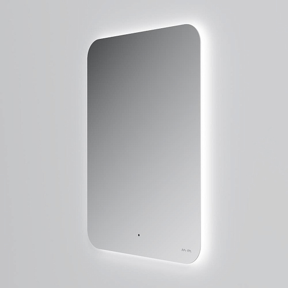 Зеркало с подсветкой в ванную закругленное 50 AM.PM X-Joy M85MOX10501S1 сенсорное-5