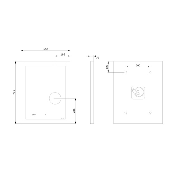 Мебель для ванной 45 AM.PM X-Joy напольная, белый глянец напольная-8