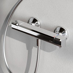 Смеситель для душа AM.PM Flash F9H40000 термостат, хром