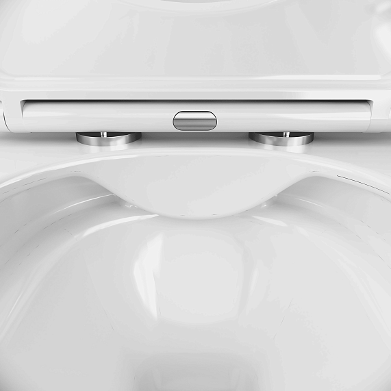 Унитаз подвесной 49 AM.PM Stern C7L1700LMSC с сиденьем микролифт, белый-7