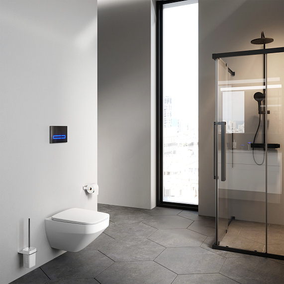 Унитаз подвесной AM.PM Inspire 2.0 C50A1700MWSC безободковый с сиденьем микролифт, белый матовый-2