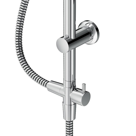 Душевая система AM.PM Crave F079C000 стойка с тропическим душем, хром-7