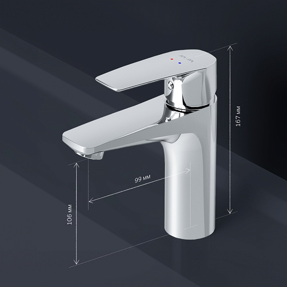Тумба с раковиной и смесителем 60 AM.PM Gem M90FHX06022WG подвесная белый глянец-6