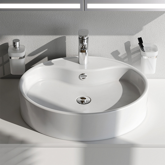 Раковина накладная 56 AM.PM Func M8FWCC20561WG белая-1