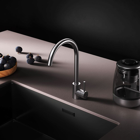 Смеситель для кухни AM.PM X-Joy S F85B07111 высокий, сатин-3