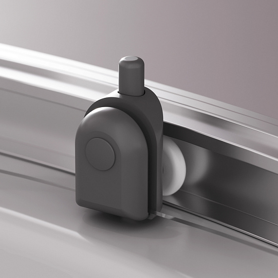 Душевая кабина 90x90 AM.PM Above W9XC-401A-9090MT профиль серебристый, высокий поддон-8