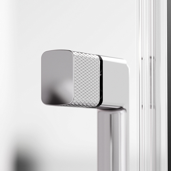 Душевая кабина 90x90 AM.PM Above W9XC-401-9090MT профиль серебристый, низкий поддон-5