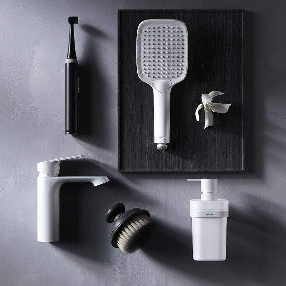 Смеситель для раковины (умывальника) AM.PM Func F8F02133 белый-2