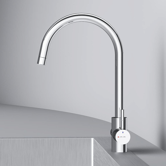 Смеситель для кухни AM.PM X-Joy S F85B07700 высокий, с каналом питьевой воды, хром-6