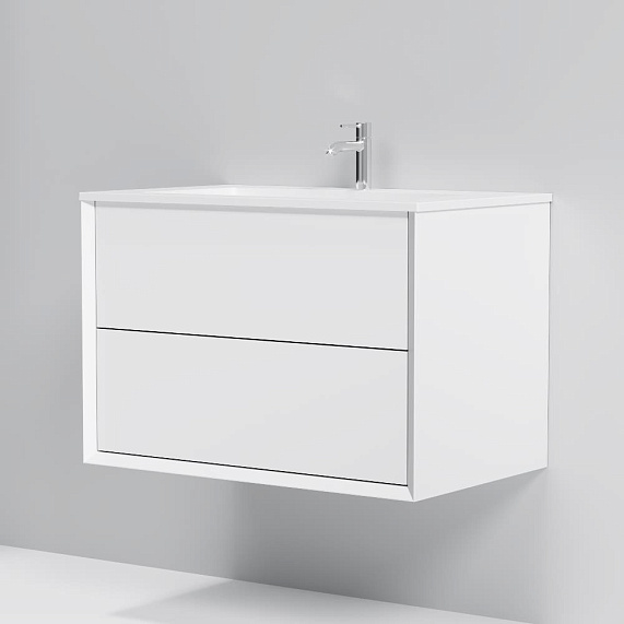 База под раковину 80 AM.PM Libre M60FHX0802WM подвесная белая матовая-8