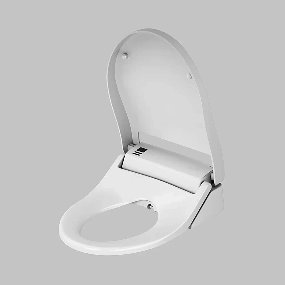 Унитаз-биде подвесной AM.PM Awe C111700WH безободковый c электронным управлением и сиденьем 51WH, белый-1