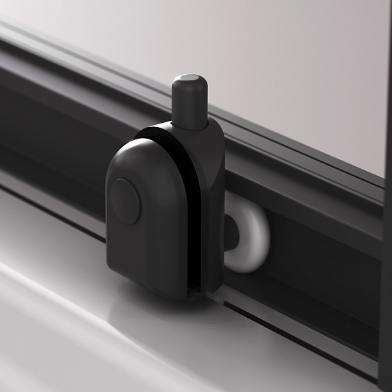 Душевая кабина 120x80 AM.PM Above W9XC-403-12080BT профиль черный матовый, низкий поддон-9