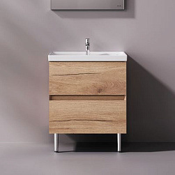Тумба с раковиной 60 AM.PM Above M9X-FSX0602OF-WCC0600WG напольная, под дерево