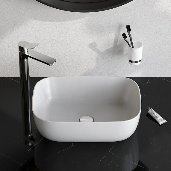 Раковина накладная 45 AM.PM Func M8FWCC10450WG белая-4