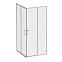 Душевое ограждение без поддона 90x90 AM.PM Above W9XG-403-9090-MT профиль серебристый