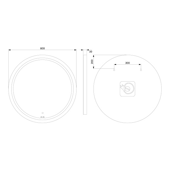 Мебель для ванной 80 AM.PM X-Joy напольная, белый глянец напольная-5